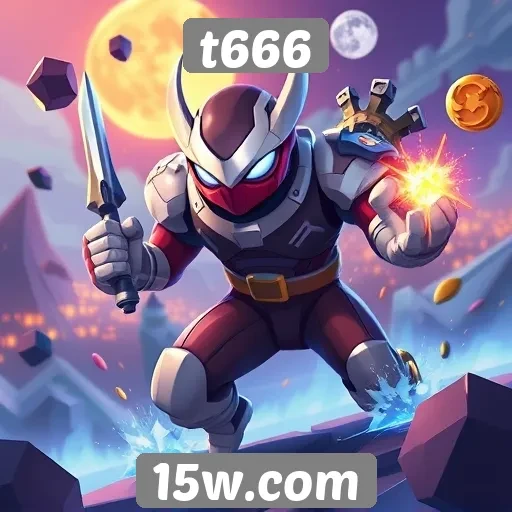 Exploração dos jogos disponíveis na plataforma t666