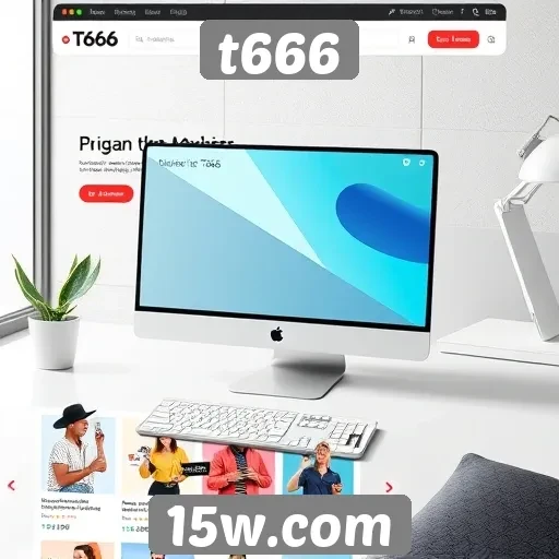 Novidades no design do site t666